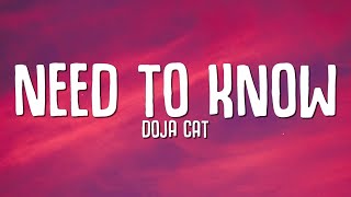 Need To Know