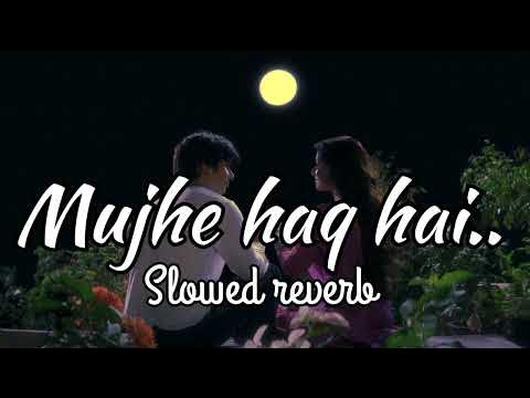 Mujhe Haq Hai Slowed Reverb