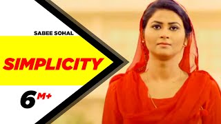 Simplicity - Sabee Sohal